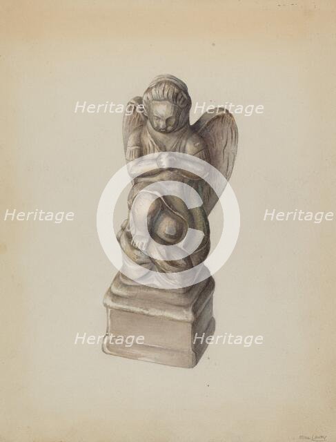 Figurine, c. 1937. Creator: Mina Lowry.