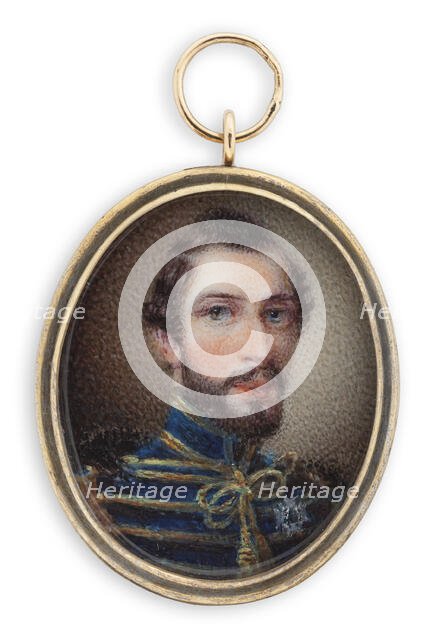 Charles XV as Crown Prince. Creator: Johan Way.