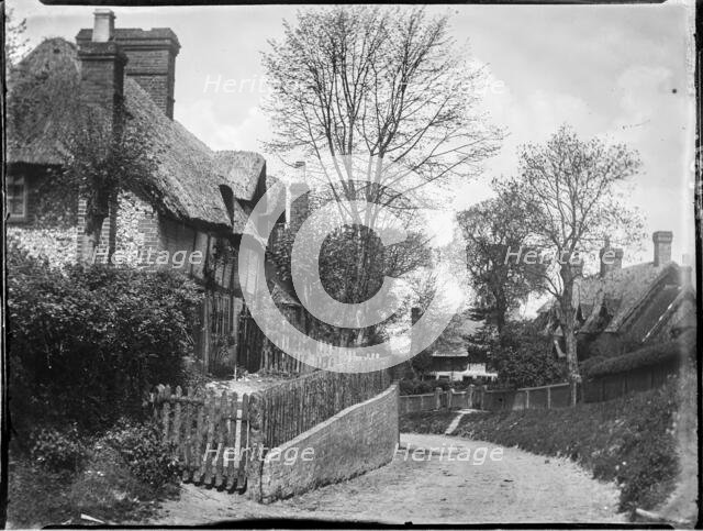 Upper Icknield Way, Whiteleaf, Princes Risborough, Wycombe, Buckinghamshire, 1910. Creator: Katherine Jean Macfee.