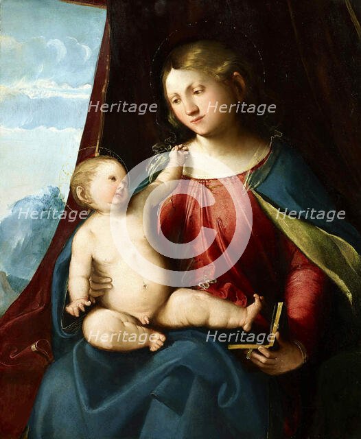 Virgin and Child, c. 1520. Creator: Melone, Altobello (c. 1490-before 1543).