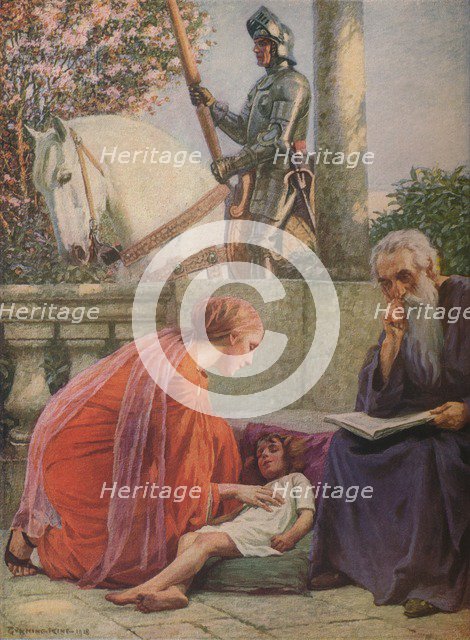 'The Three Paths', 1918, (1918). Artist: Gunning King.