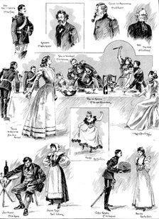 Mr. Paul Potter's play, "The Conquerors," at the St. James's Theatre, 1898. Creator: Unknown.