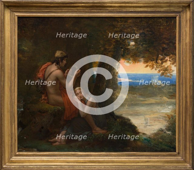 Daphnis and Chloe, c1824. Creator: Francois Pascal Simon Gerard.