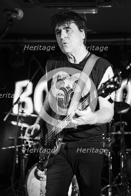 Mark Burgess, The Chameleons live at the Boileroom, Guildford, Surrey, July 2023. Creator: Annapaola Marchesani.