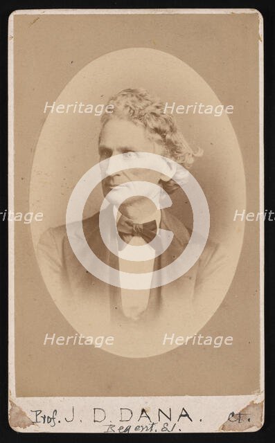 Portrait of James Dwight Dana (1813-1895), Before 1891. Creator: William Notman.