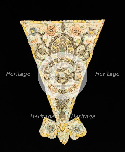 Stomacher, European, 1750-75. Creator: Unknown.