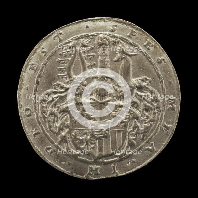 Blazon of Arms [reverse], c. 1532. Creator: Matthes Gebel.