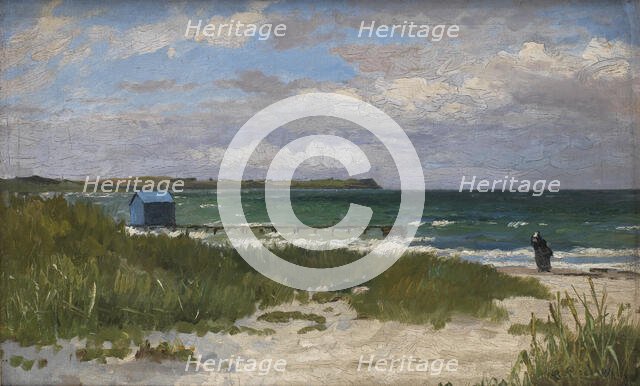 Isola del Liri, Italy. Overcast Day, 1883. Creator: Theodor Esbern Philipsen.