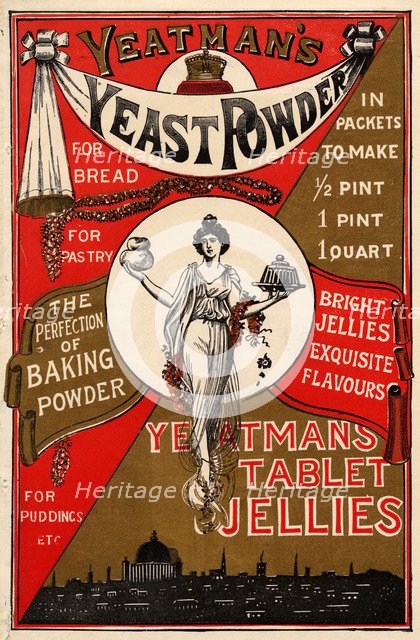 Yeatman's Yeast Powder, 1910. Artist: Unknown