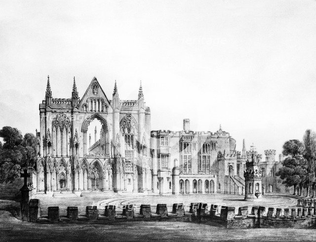 Newstead Abbey, Nottinghamshire, 1812-1815. Artist: Unknown