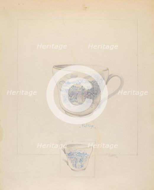 Cup, c. 1936. Creator: Joseph Sudek.