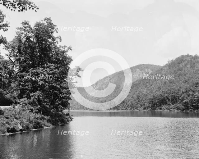 Lower end of Lake Fairfield, Sapphire, N.C., between 1900 and 1906. Creator: William H. Jackson.