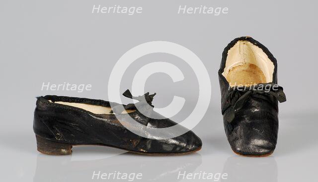 Shoes, American, 1840-59. Creator: Unknown.