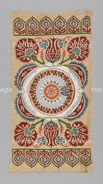 Cushion Cover, Turkey, 17th century. Creator: Unknown.