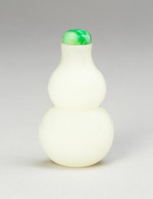 Gourd-Shaped Snuff Bottle, Qing dynasty (1644-1911), 1740-1800. Creator: Unknown.
