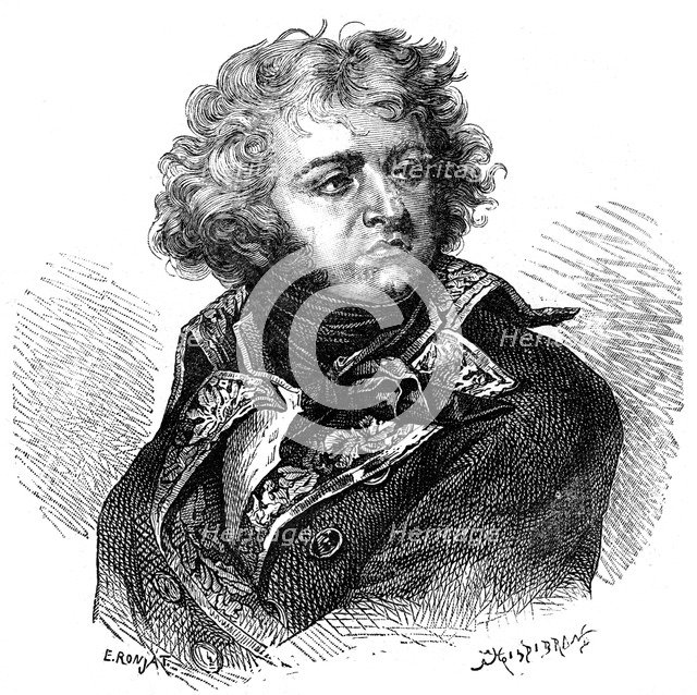 Jean Baptiste Kléber, French general, 1898. Artist: Gustave Demoulin