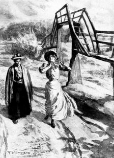 Lonesome Anne: The still air was rent with that ever-ready laughter, 1898. Creator: Unknown.