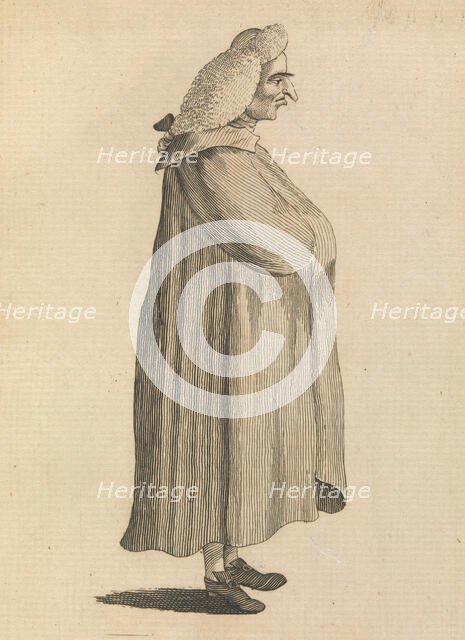 Doctor Gruel, October 3, 1771. Creator: Matthew Darly.