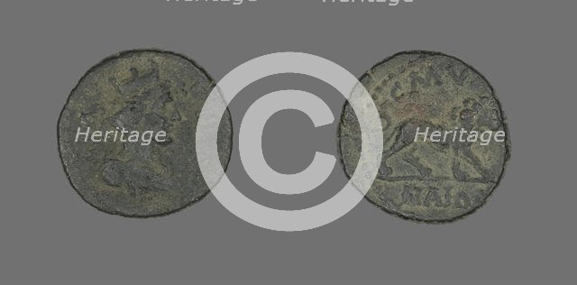 Coin Depicting the Goddess Tyche, 98-192. Creator: Unknown.