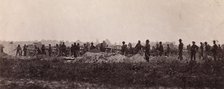 Pennsylvania Light Artillery, Battery B, Petersburg, Virginia, 1864. Creator: Tim O'Sullivan.