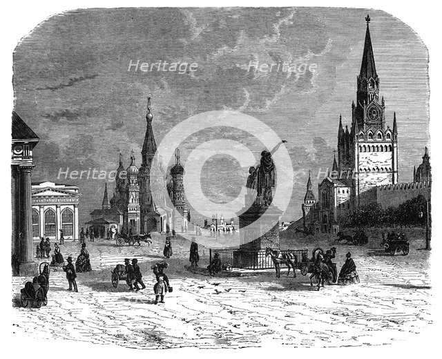 Krusnaya Place, Moscow, c1890. Artist: Unknown