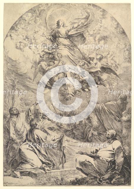 The Assumption of the Virgin, 1683. Creator: Michael Lucas Leopold Willmann.