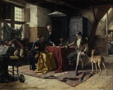 A Victim, 1894. Creator: Gerard Portielje.