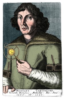 Nicolas Copernicus, Polish astronomer and mathematician. Artist: Unknown.