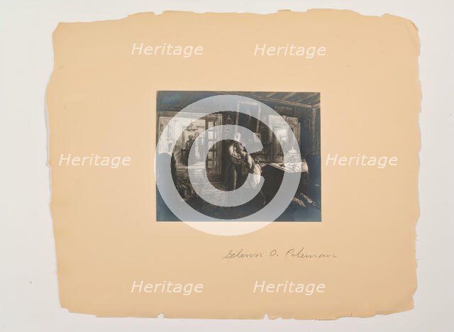 (Scenes from the Lives of the People, Portfolio) (Untitled), c. 1905-1906. Creator: Glenn O Coleman.