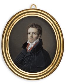 Portrait of a young man, 1822-1863. Creator: Alphonse de Labroue.