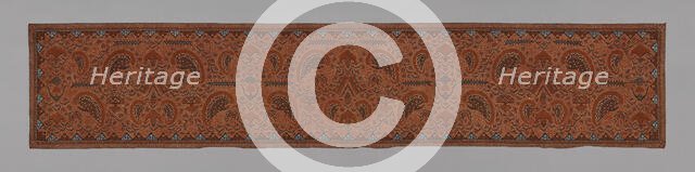 Slendang (Shawl), Java, 19th century. Creator: Unknown.