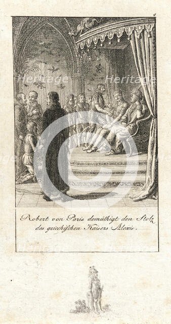 Illustration for 'History of the First Crusades', 1800. Creator: Daniel Nikolaus Chodowiecki.