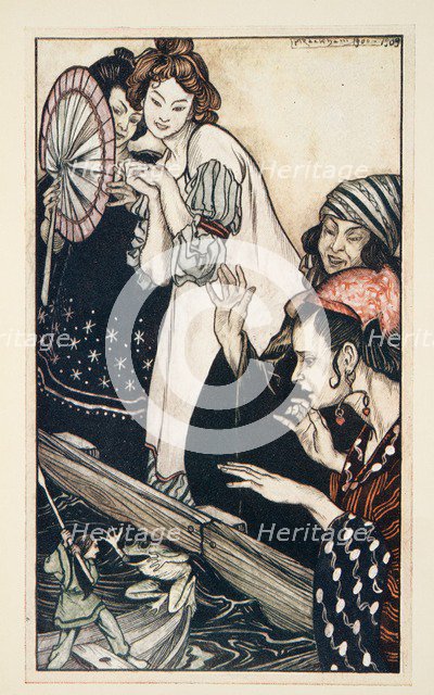 Gulliver's Encounter with the Frog, 1909.