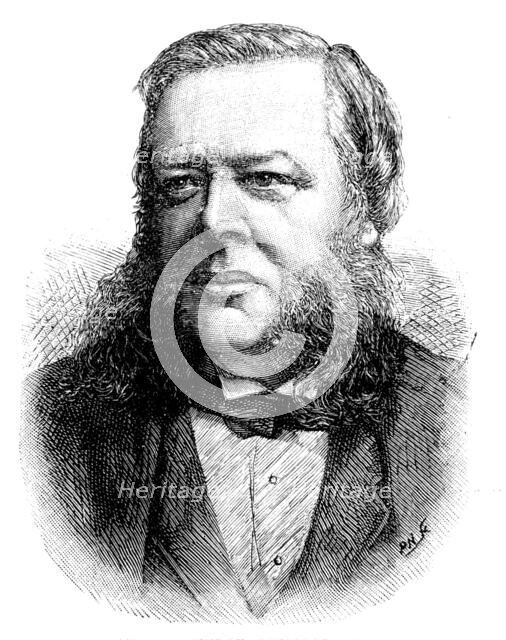 The late Dr. Wylde, musical composer, 1890. Creator: Unknown.