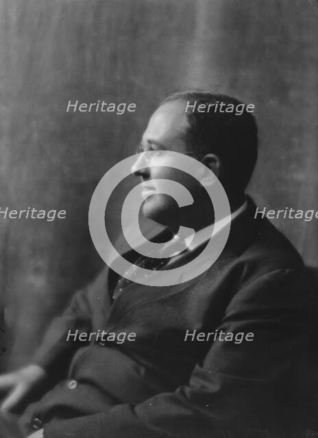 Bruce, Ned, Mr., portrait photograph, 1915 June 12. Creator: Arnold Genthe.