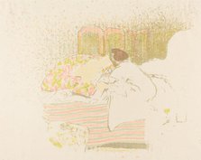 The Birth of Annette (La naissance d'Annette), 1898. Creator: Edouard Vuillard.