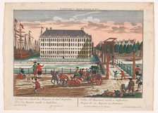 View of the Arsenal at the Admiralty in Amsterdam, 1742-1801. Creator: Anon.