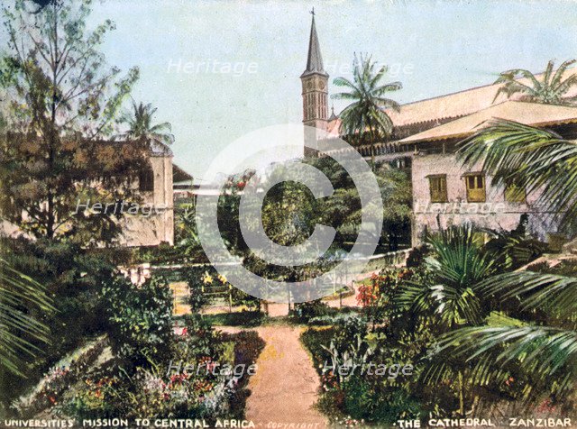 The Cathedral, Zanzibar, Tanzania, Africa, 1904. Artist: Unknown