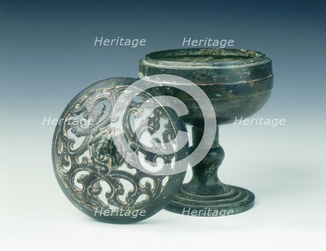 Bronze incense burner, Western Han dynasty, China, 2nd-1st century BC. Artist: Unknown