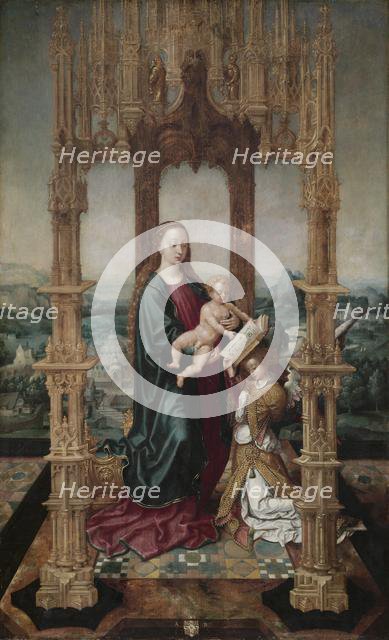 Virgin and Child under a Canopy, 1520s. Creator: Unknown.