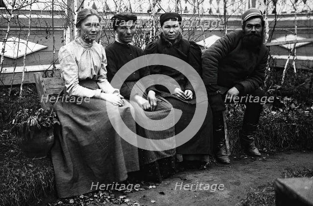 Old Believer family, 1890. Creator: Unknown.