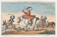 How to Make the Least of Him, May 4, 1808., May 4, 1808. Creator: Thomas Rowlandson.