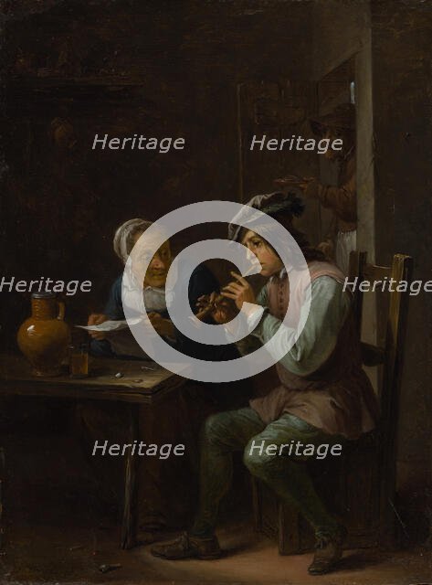 The Flageolet Player, 1635/40. Creator: David Teniers II.