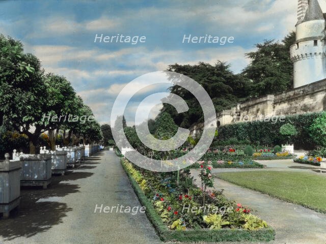 Chateau of Usse´, Rigny-Usse´, Indre-et-Loire, France, 1925. Creator: Frances Benjamin Johnston.