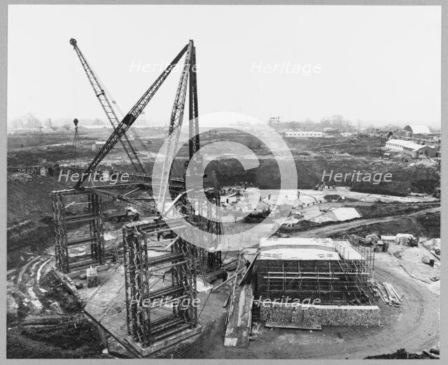 Berkeley Power Station, Berkeley, Ham and Stone, Stroud, Gloucestershire, 28/03/1957. Creator: John Laing plc.