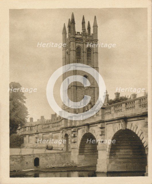 'Magdalen College', 1923. Artist: Unknown.