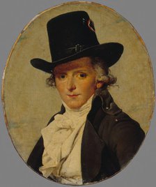 Portrait de Pierre Sériziat (1757-1847), beau-frère de David, after 1795. Creator: Jacques-Louis David.