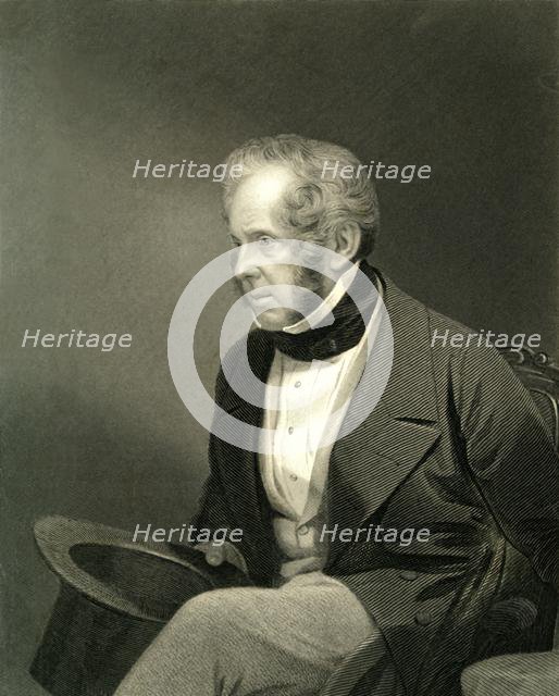 'The Right Hon. Viscount Palmerston. K.G. G.C.B.', c1872.  Creator: William Holl.