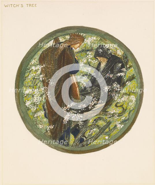 The Flower Book - Witch's Tree, 1905. Creator: Sir Edward Coley Burne-Jones.