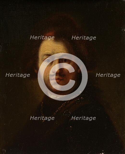 Portrait of Rembrandt Harmensz. van Rijn, 1640-1800.  Creator: Follower of Rembrandt.